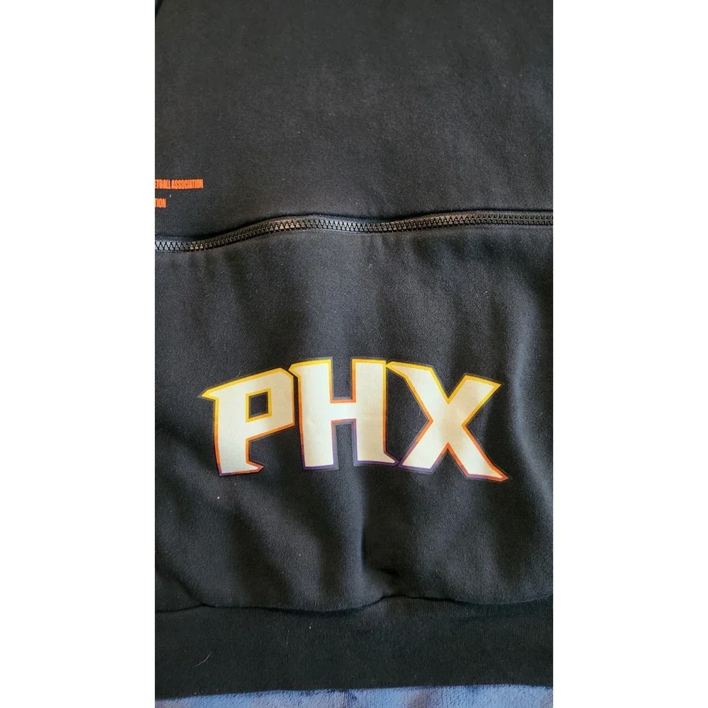 Jordan Phoenix Suns Courtside Statement Loose Fit Men Black Hoodie DZ0435-010...